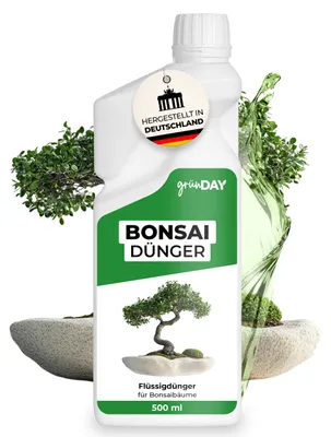 Produktbild von Bonsai-Dünger 500 ml - flüssiger mineralischer NPK-Dünger mit Spurennährstoffen für Bonsai-Pflanzen - für ca. 100 Liter Gießwasser