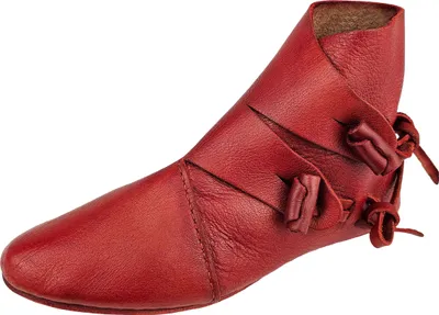 Produktbild von Wendegenähte Wikinger Schuhe Typ Jorvik Rot 41