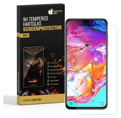 Produktbild von 2x 9H Hartglas für Samsung Galaxy A52 Panzerfolie Displayschutz Schutzglas MATT Schutzfolie Panzerglas