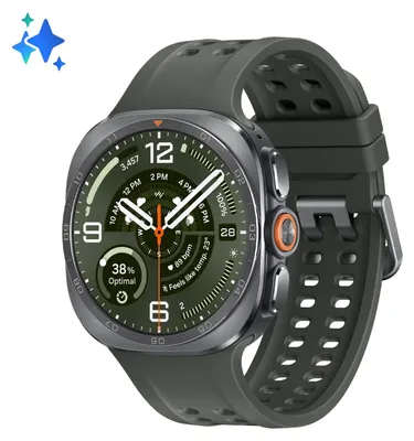 Produktbild von Samsung Galaxy Watch Ultra2, 3,81 cm (1.5"), AMOLED, Touchscreen, WLAN, GPS, 61,5 g