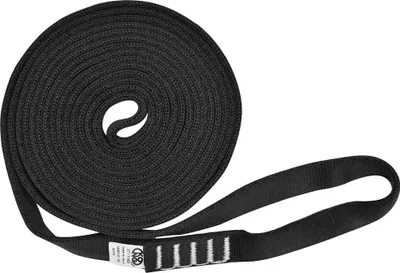 Obrázek produktu pro Kong Italy Trubkový popruh s kroužkem černý 80 cm Černý 80 cm