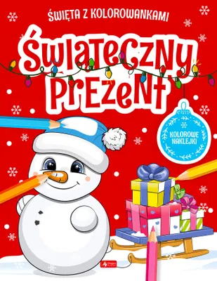 Immagine prodotto di Świąteczny prezent. Święta z kolorowankami