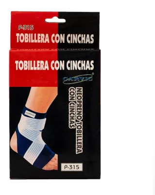 Produktbild von Neopren-Knöchelbandage mit Riemen, Einheitsgröße