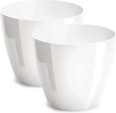 Immagine prodotto di Set in plastica composto da 2 setacci, bianco, 28 cm