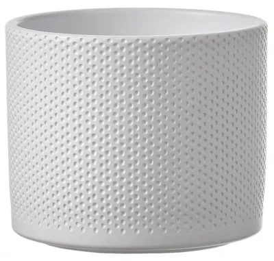 Productafbeelding van Era pot rond wit h14,5xd17,5 cm Mica Decorations
