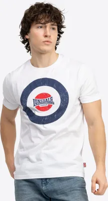Immagine prodotto di Maglietta uomo regular fit TREVOSE Bianco/Navy/Rosso L Lonsdale