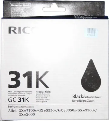 Produktbild von Ricoh Gelpatrone 405688 1.920Seiten schwarz