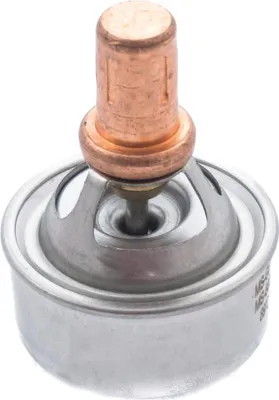 A single automotive thermostat is shown against a white background.