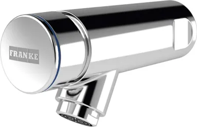 Produktbild von KWC Selbstschluss-Wandventil DN15, Messing poliert verchromt, 3l/m, 1 Stk.