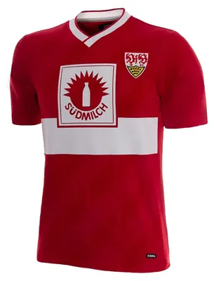 Produktbild von COPA Retro Trikot VFB Stuttgart Auswärtstrikot 1987/89 red L