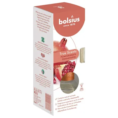 Image de Bolsius geurverspreider 45ML, True scents granaatappel