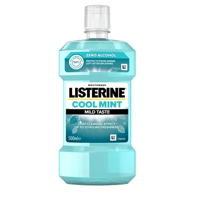 Produktbild von Alcohol Free Mouthwash Zero - Coolmint Mild Taste - Volume: 500ml
