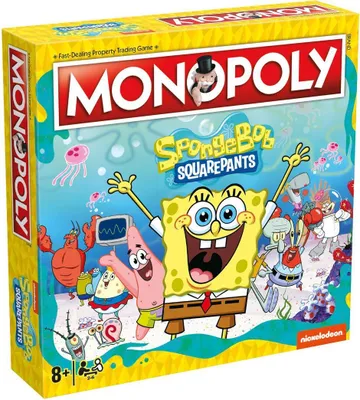 Produktbild von Monopoly Spongebob Squarepants Spiel Brettspiel Gesellschaftsspiel englisch