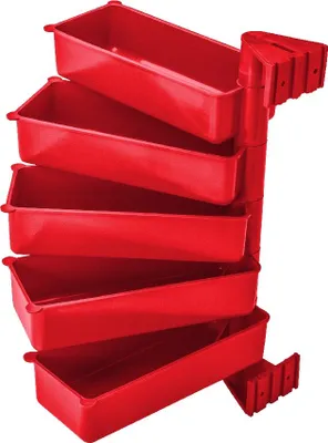 Productafbeelding van Set Van 5-delige Draaiplanken Rood
