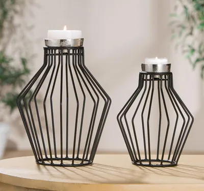 Produktbild von Gilde Teelichteuchter "Stilo" H. 18 cm 51717