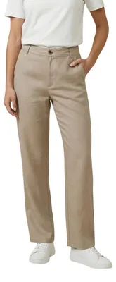 Produktbild von Only ONLARIS LIFE MW STRAIGHT PANTS WVN CC Damen Hose Beige : Größe - L/32 Größe: L/32