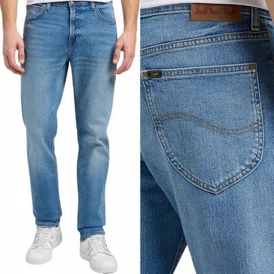 Produktbild von Lee West Vintage Wear Denim Lockere Gerade Herren Jeans W32 L32