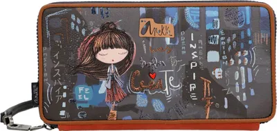 Immagine prodotto di Anekke portafoglio Contemporary RFID Passport Wallet Multicolor multicolore