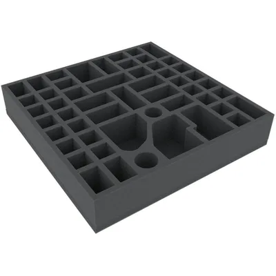 Obrázek produktu pro Pěnová vložka 295 × 295 × 55 mm pro stolní hry, 52 přihrádek