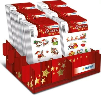 Immagine prodotto di HERMA Weihnachts-Sticker DECOR "Nikolaus & Co.", Display