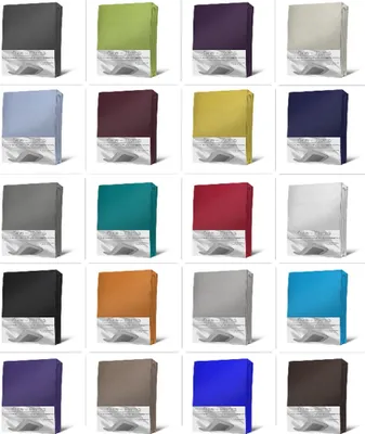Produktbild von Spannbettlaken Boxspringbett Wasserbett Elasthan Spannbetttuch Bettlaken Elasthan, Größe:180 - 200 x 200 - 220 cm, Farbe:Anthrazit