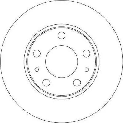 Produktbild von 2x TRW Bremsscheibe DF6287 für IVECO DAILY III Pritsche/Fahrgestell 66 5mm 276mm