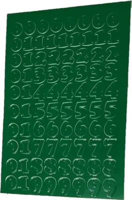 Image de Lettres et chiffres autocollants