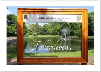 Produktbild von Fallersleben. (Wandkalender 2025 DIN A2 quer), CALVENDO Monatskalender