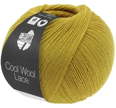 Produktbild von Lana Grossa - Cool Wool Lace 0063 senf