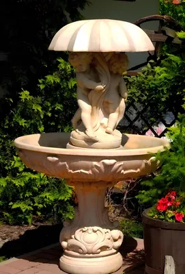 Image de Fontaine Fontaine décorative Jardin 1028 Deko Fontaine 171 cm Fonte de pierre