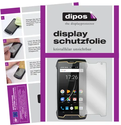 Produktbild von 6x Schutzfolie für Cubot King Kong klar Displayschutzfolie Folie Display Schutz