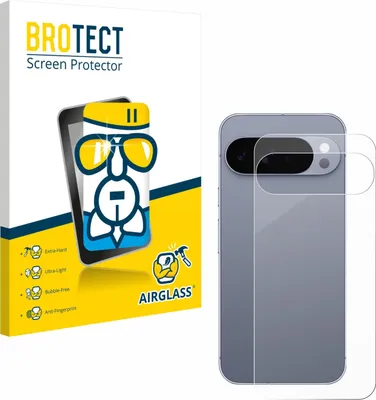 Produktbild von BROTECT Schutzglas für Google Pixel 10 Pro XL (Rückseite) Schutzfolie Panzer Folie Glas Display Schutz klar