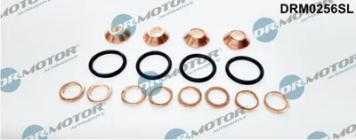 Produktbild von DR.MOTOR AUTOMOTIVE DRM0256SL Dichtungssatz Einspritzdüse für OPEL Corsa C Schrägheck (X01)