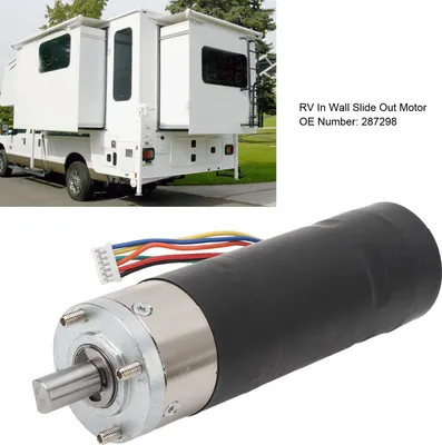 Zdjęcie produktu dla Silnik RV Power In Wall Slide Out 287298 High Torsion 500:1 Przełożenie 12 V DC do systemu Lippert LCI Schwintek