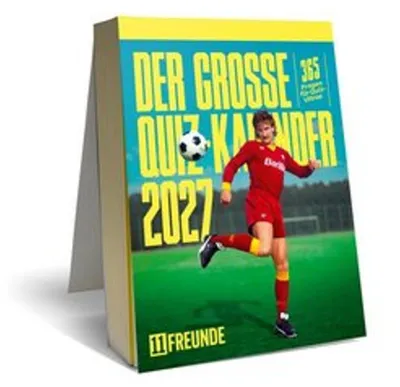 Immagine prodotto di Il grande calendario quiz di 11FREUNDE per il 2027