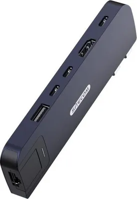 Produktbild von Sitecom AC-2001 6-in-2 Multiport-Hub für MacBook Air (M1/M2/M3) Dunkelblau