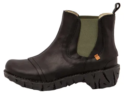 Image de El Naturalista Bottines pour Femme N158 ARIZONA BLACK-BOSQUE/ YGGDRASIL Couleur Noir
