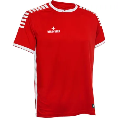 Produktbild von DERBYSTAR Primo Trikot, Gr.140/152, rot weiss