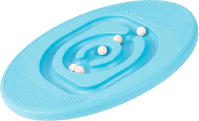 Image de Planche d'équilibre en forme d'oeuf - bleu