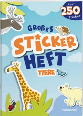 Obrázok produktu pre Großes Stickerheft. Tiere