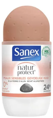 Immagine prodotto di Sanex Deodorante Roll-on - 50 ml - Natur Protect per pelli sensibili