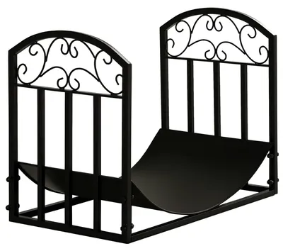 Image de Étagère pour bois de chauffage - Support pour bois de chauffage - Charge maximale : 60 kg