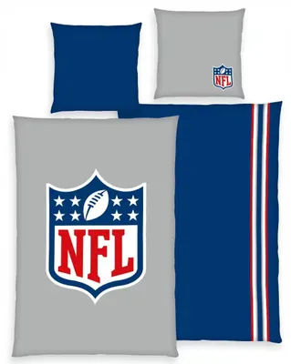 Produktbild von HERDING NFL Bettwäsche-Set 'Classic' - 70-x-90-cm-140-x-200-cm-at, Deckenbezug im Lieferumfang enthalten, Kissenbezug enthalten