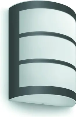 Zdjęcie produktu dla Philips Kinkiet Python 6 W, Oświetlenie zewnętrzne ścienne, Antracyt, Metal, IP44, Patio, Ogród, II