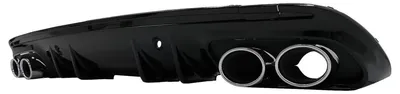 Obrázok produktu pre Difúzor pre Mercedes C W205 S205 Sport Line 14-20, vzhľad C43, koncovky výfuku chrómové.