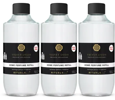 Produktbild von Rituals Velvet Oudh Refill Home Perfume 3er Set