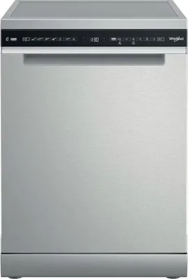 Produktbild von Whirlpool MaxiSpace W7F HS51 X, Freistehend, Standardgröße (60 cm), Edelstahl, Schwarz, Tasten, 1,3 m