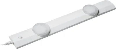 Produktbild von Megaman Unterbauleuchte ESL Energiesparlampen Komplettset mit 2 x 7W GX53 Leuchtmittel Warmweiß