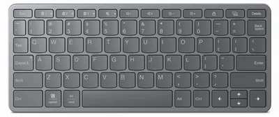 Zdjęcie produktu dla Lenovo Multi-Device Wireless Keyboard, Przewodowy i Bezprzewodowy, USB + Bluetooth, QWERTY, Szary