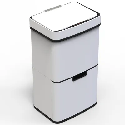 Immagine prodotto di Contenitore automatico per rifiuti - Cestino - Bidone - Contenitore per rifiuti - Contenitore per la raccolta differenziata - Capacità: 75 litri